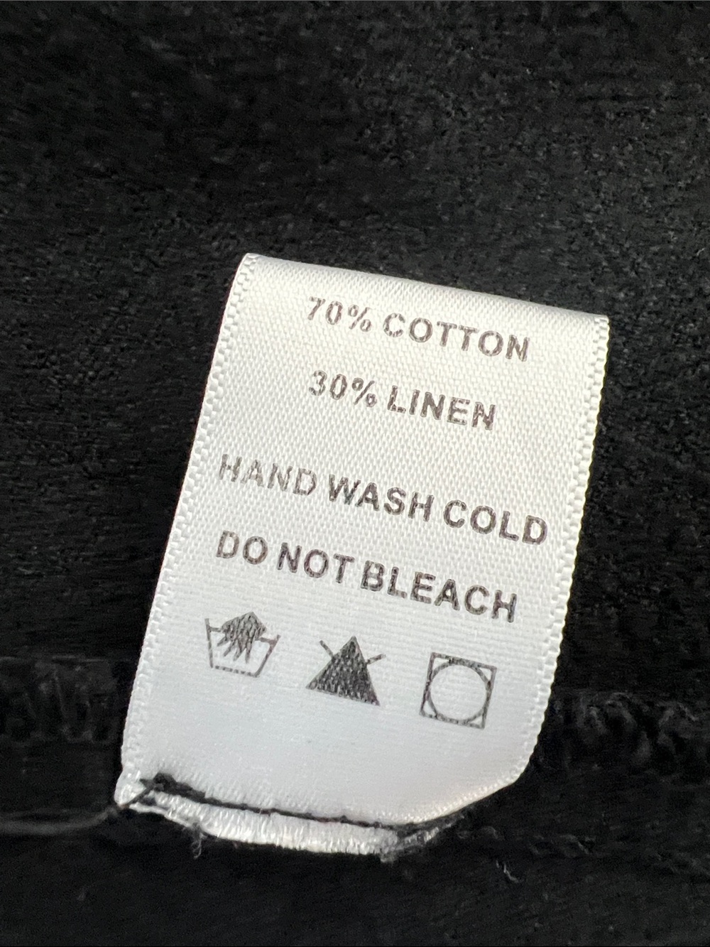 White Birch | Cotton Blend Black Tiered Button-Front Shirt Dress #D90042XL Sz S - Picture 11 of 16